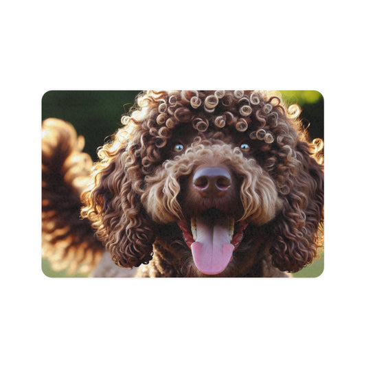 Tapis d'alimentation antidérapant pour animaux de compagnie – Tapis étanche pour chiens