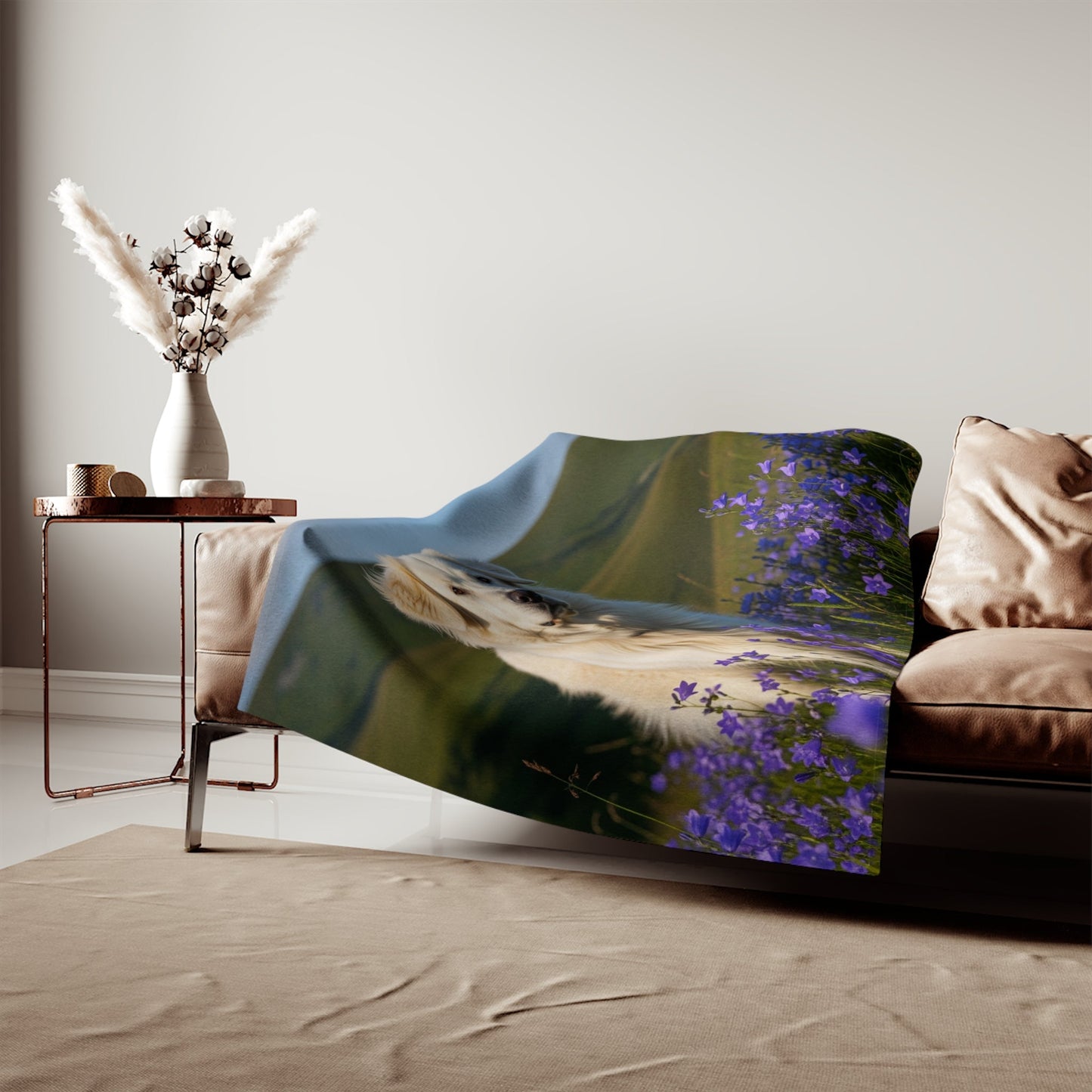 Sweatshirt Blanket – Plush Fleece Throw, 2 Size Options