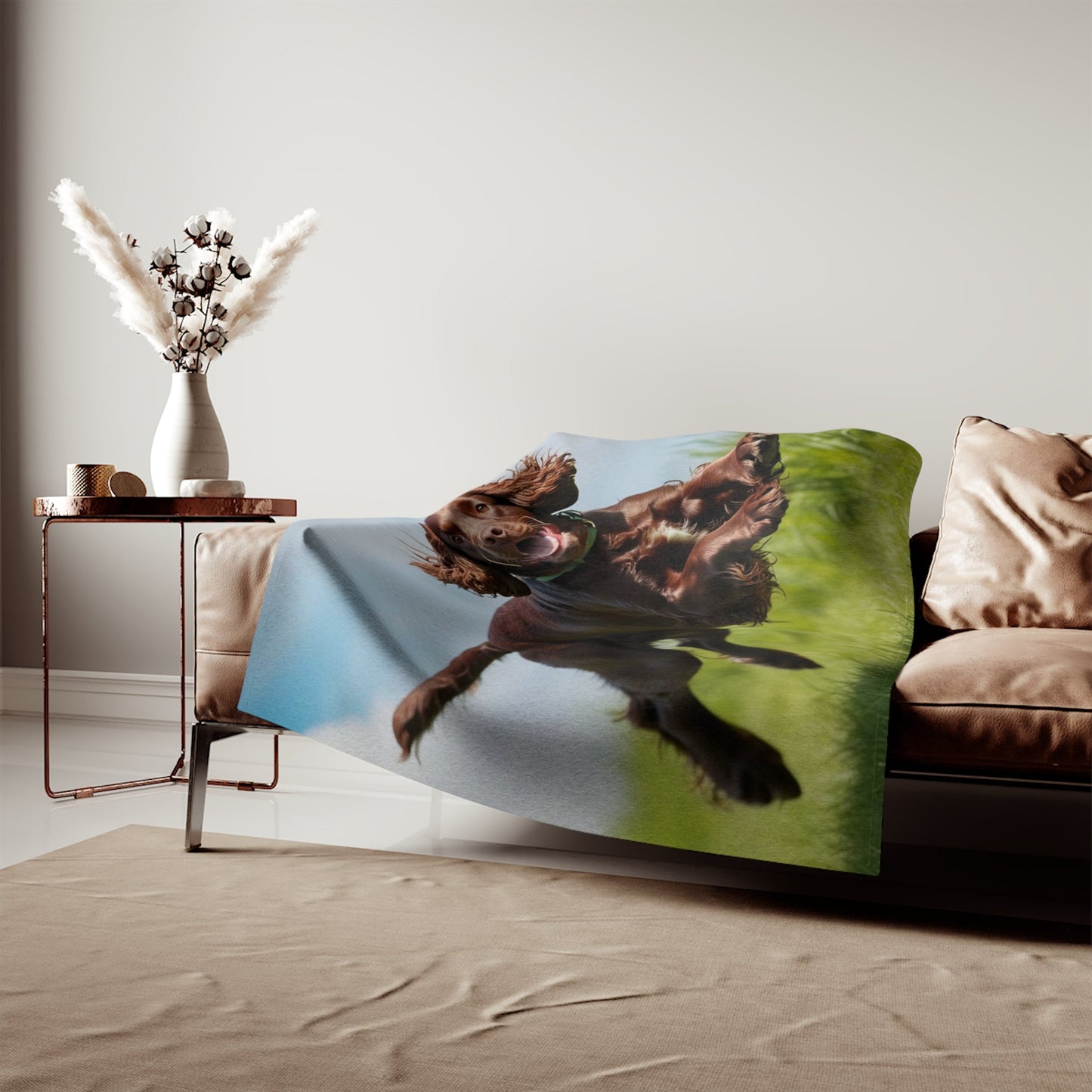 Sweatshirt Blanket – Plush Fleece Throw, 2 Size Options