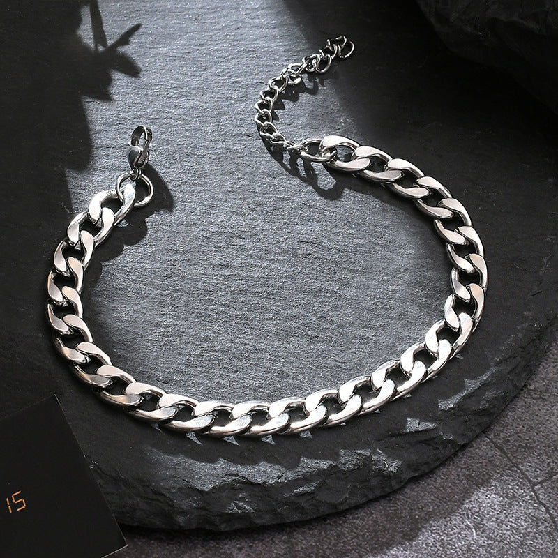 Titanium steel bracelet