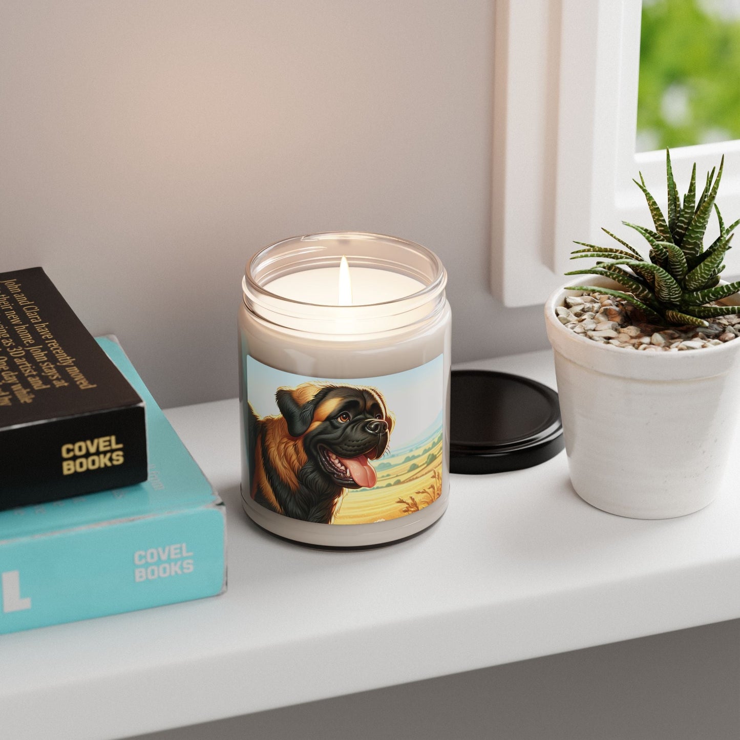 Bougie en cire de soja – Bougie parfumée en jarre