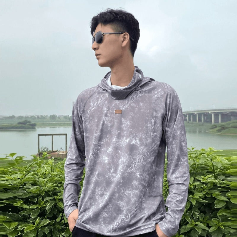 Men's Sun-Protective Fishing Gear Cycling Apparel