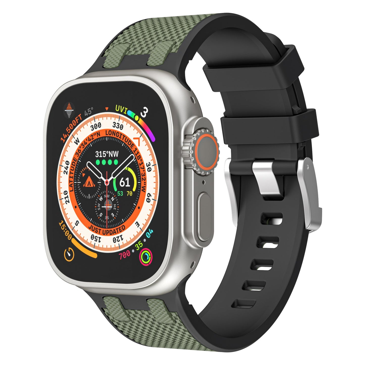 19 GenerationSE Farm Oak Silicone Strap