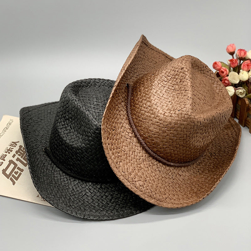 Lala Grass Hand-Woven Mens Straw Hat