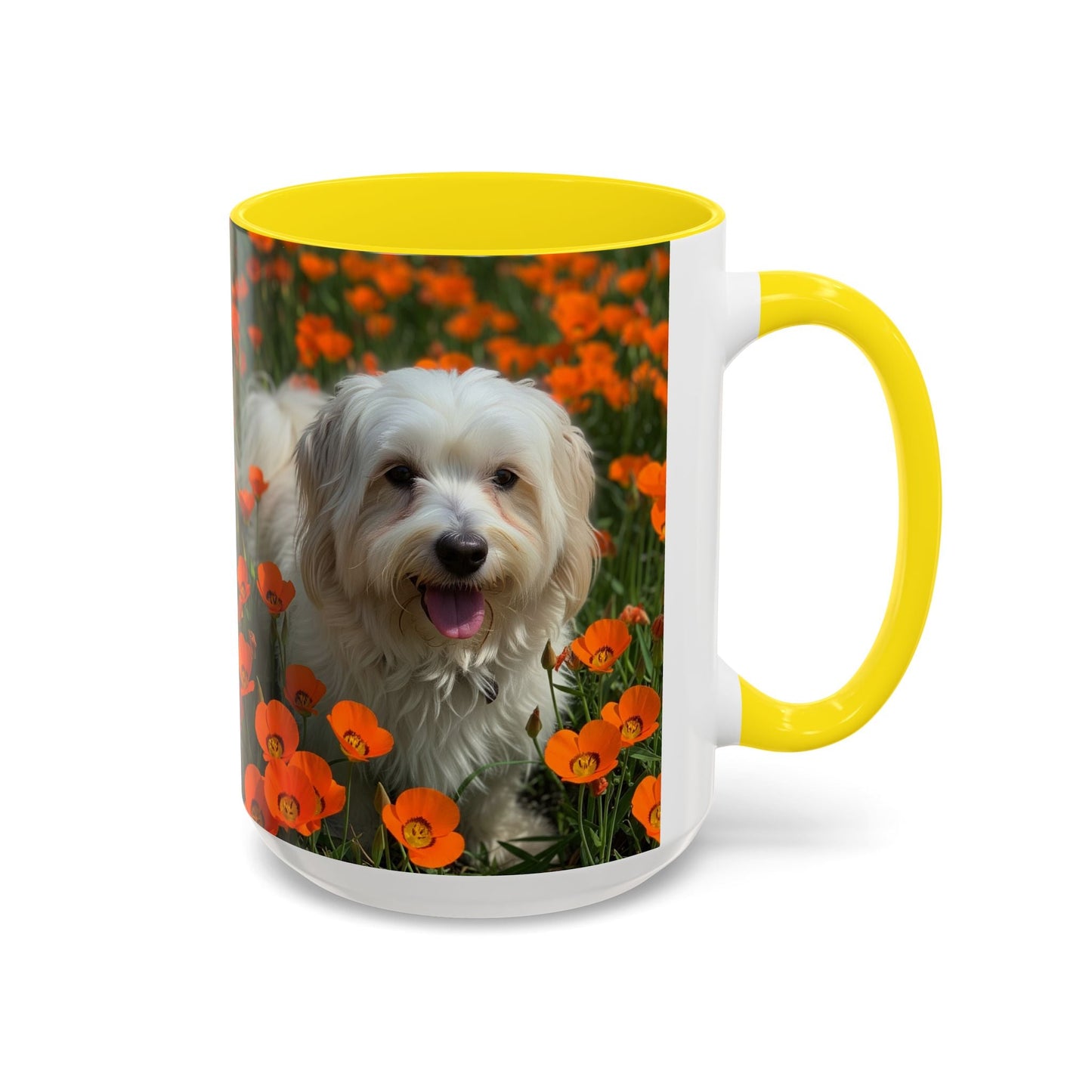 Keramiktasse mit Hunderassen-Motiv – 11 oz & 15 oz