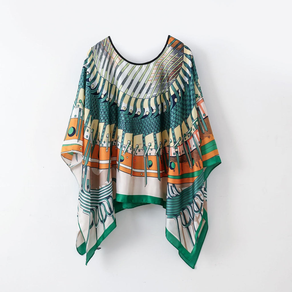 Pullover Shawl Outerwear Cover-up Multifunctional Scarf