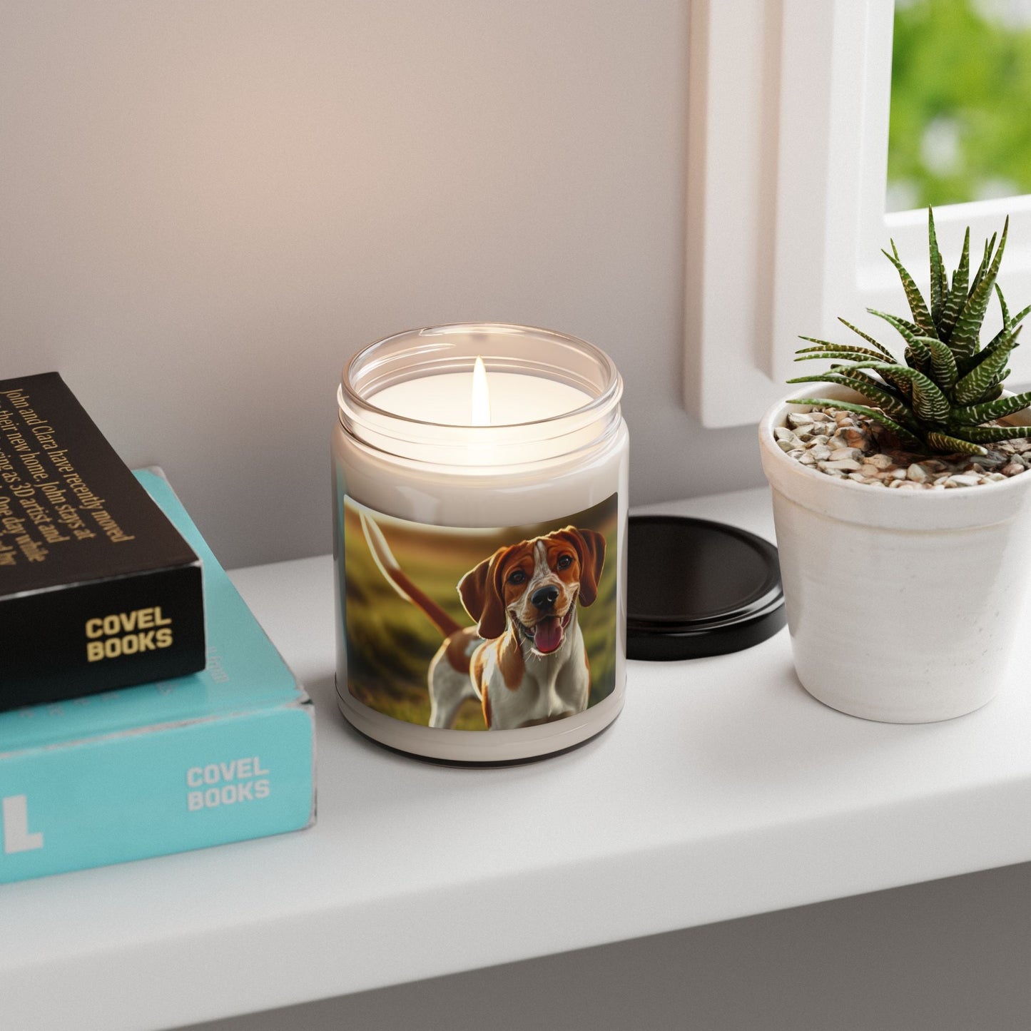 Bougie en cire de soja – Bougie parfumée en pot