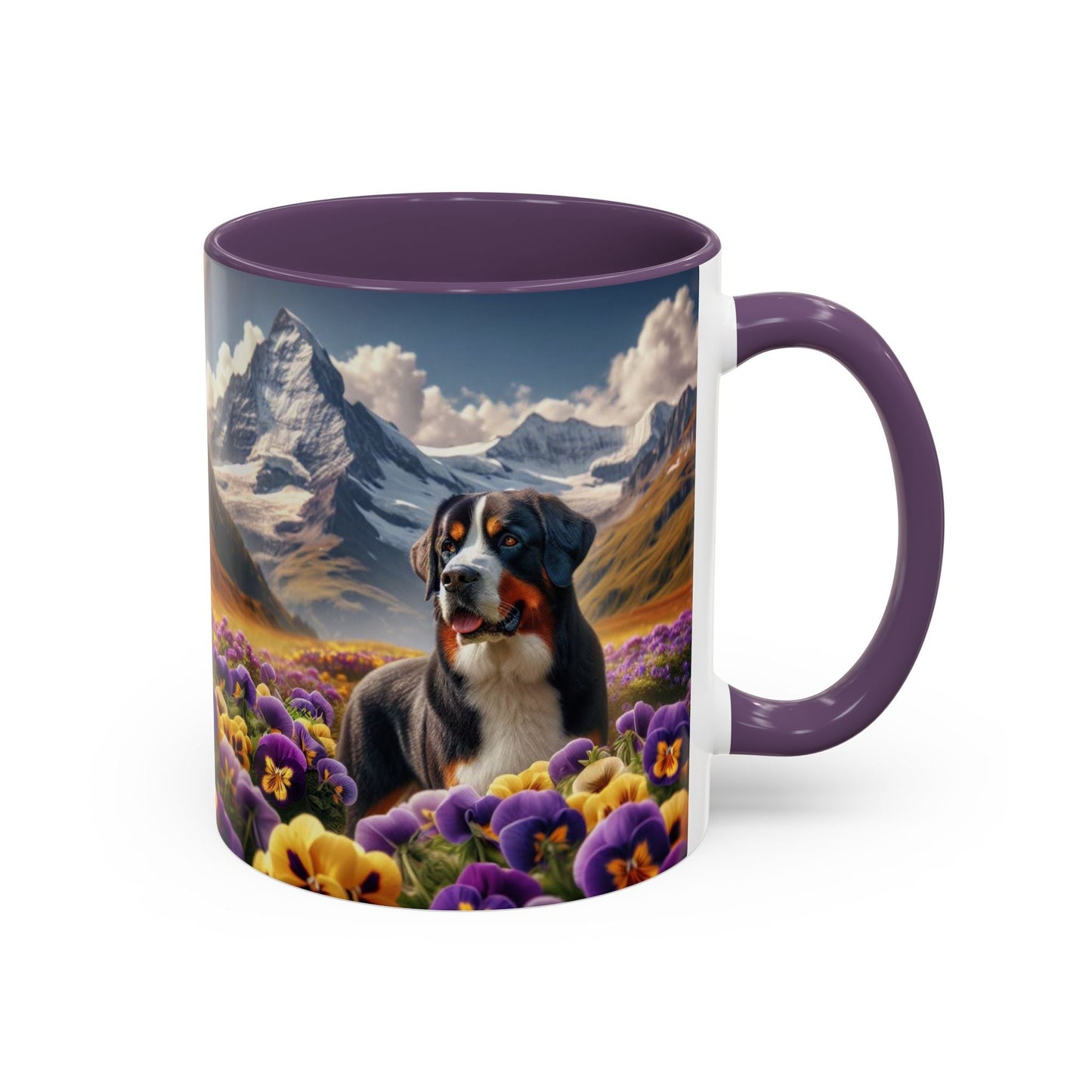 Keramiktasse mit Hunderassen-Motiv – 11 oz & 15 oz