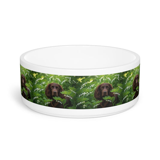 Ceramic Pet Bowl – 16 oz Dog Feeding Bowl