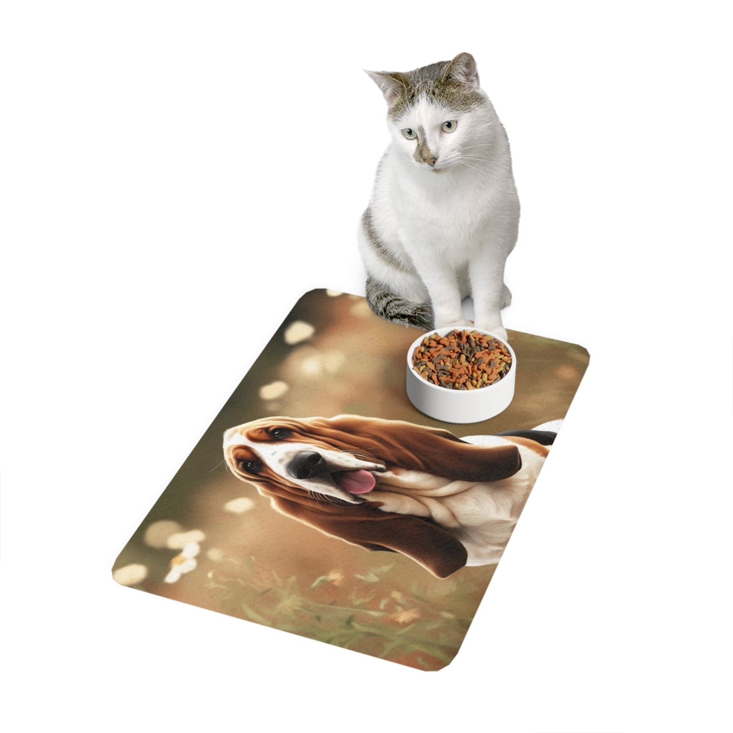 Non-Slip Pet Food Mat – Waterproof Feeding Mat for Dogs