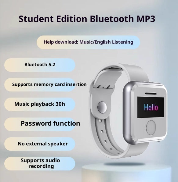 Full Screen Bluetooth Touch Player Student Walkman
