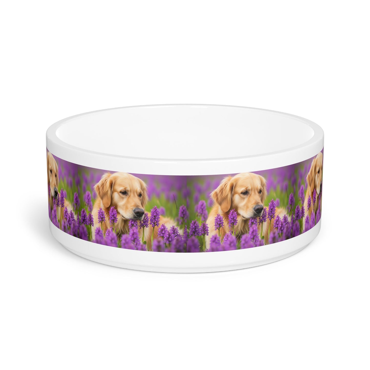 Ceramic Pet Bowl – 16 oz Dog Feeding Bowl