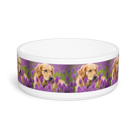 Ceramic Pet Bowl – 16 oz Dog Feeding Bowl