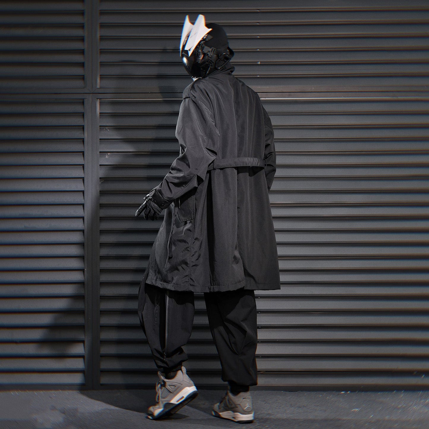HiJ38 I-Tech Anorak Trenchcoat