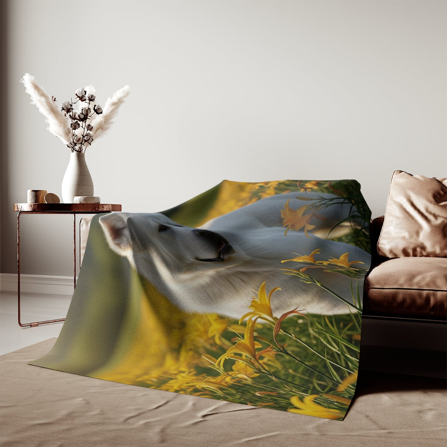 Sweatshirt Blanket – Plush Fleece Throw, 2 Size Options