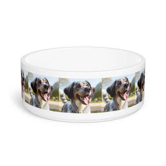 Ceramic Pet Bowl – 16 oz Dog Feeding Bowl