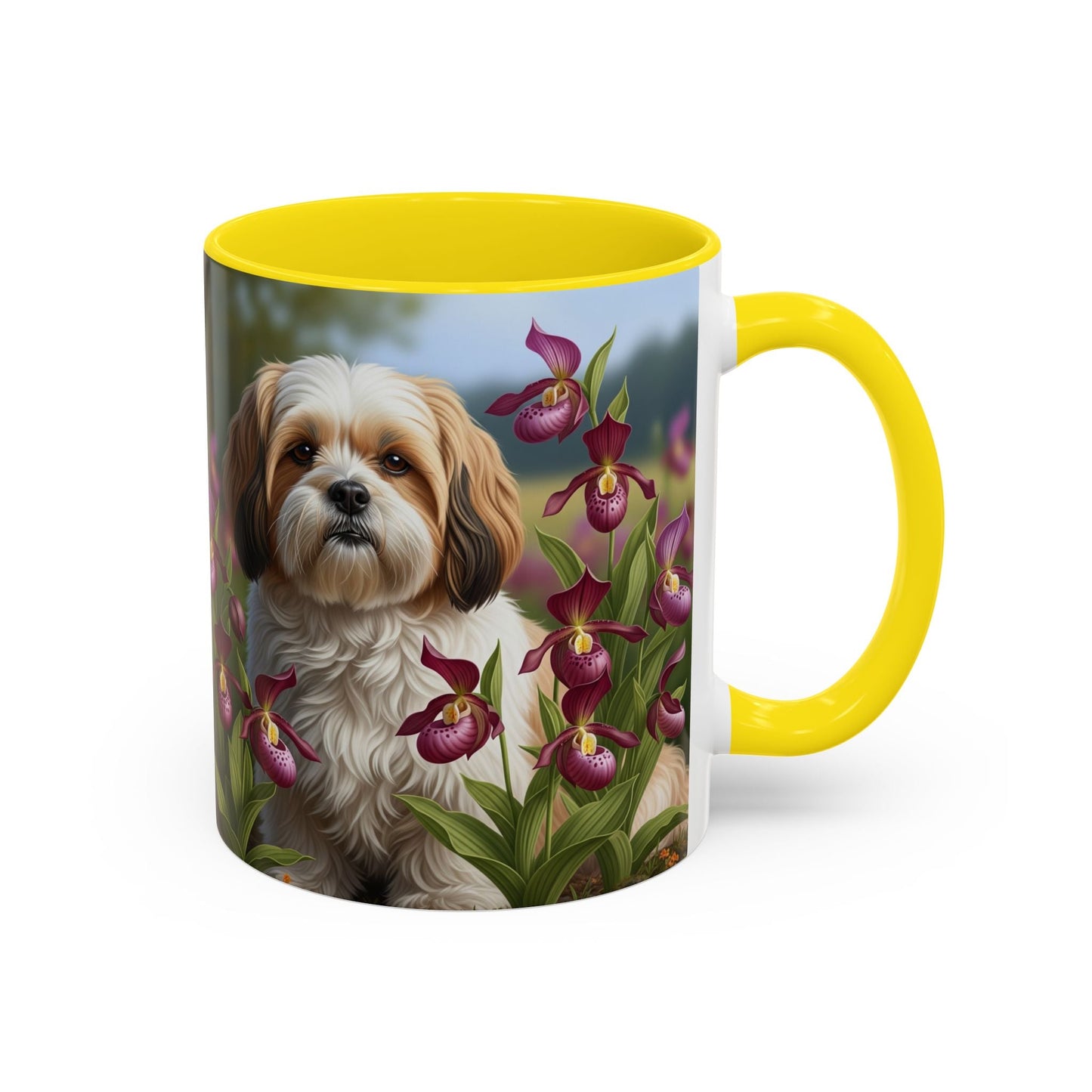 Keramiktasse mit Hunderassen-Motiv – 11 oz & 15 oz
