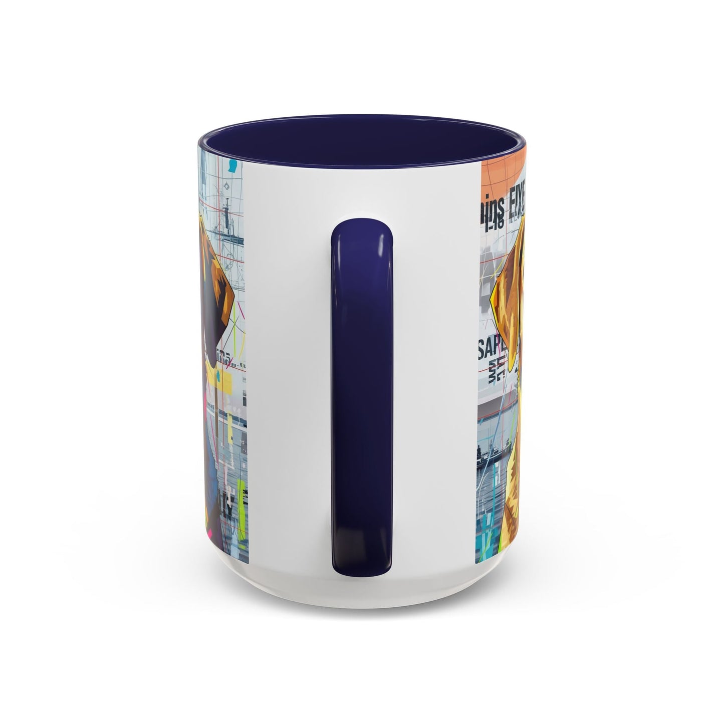 Keramiktasse mit Hunderassen-Motiv – 11 oz & 15 oz