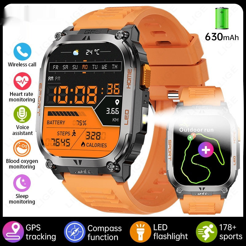 Large-screen Smartwatch With Bluetooth Calling Feature