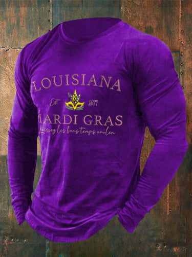 Casual Versatile Custommade European And American Style Round Neck, Long Sleeves