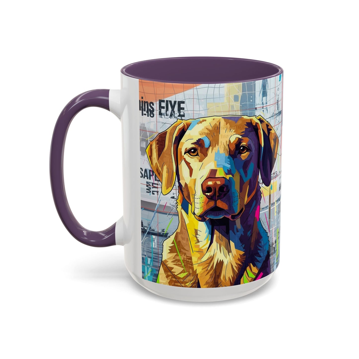 Keramiktasse mit Hunderassen-Motiv – 11 oz & 15 oz