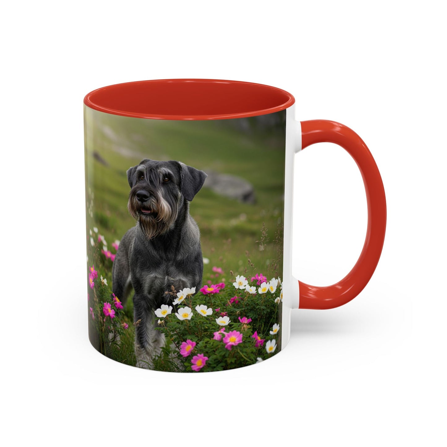 Keramiktasse mit Hunderassen-Motiv – 11 oz & 15 oz
