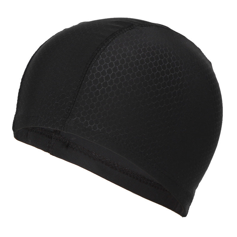 Mens Swim Cap Fabric Design Doesnt Constrict The Head Large Size