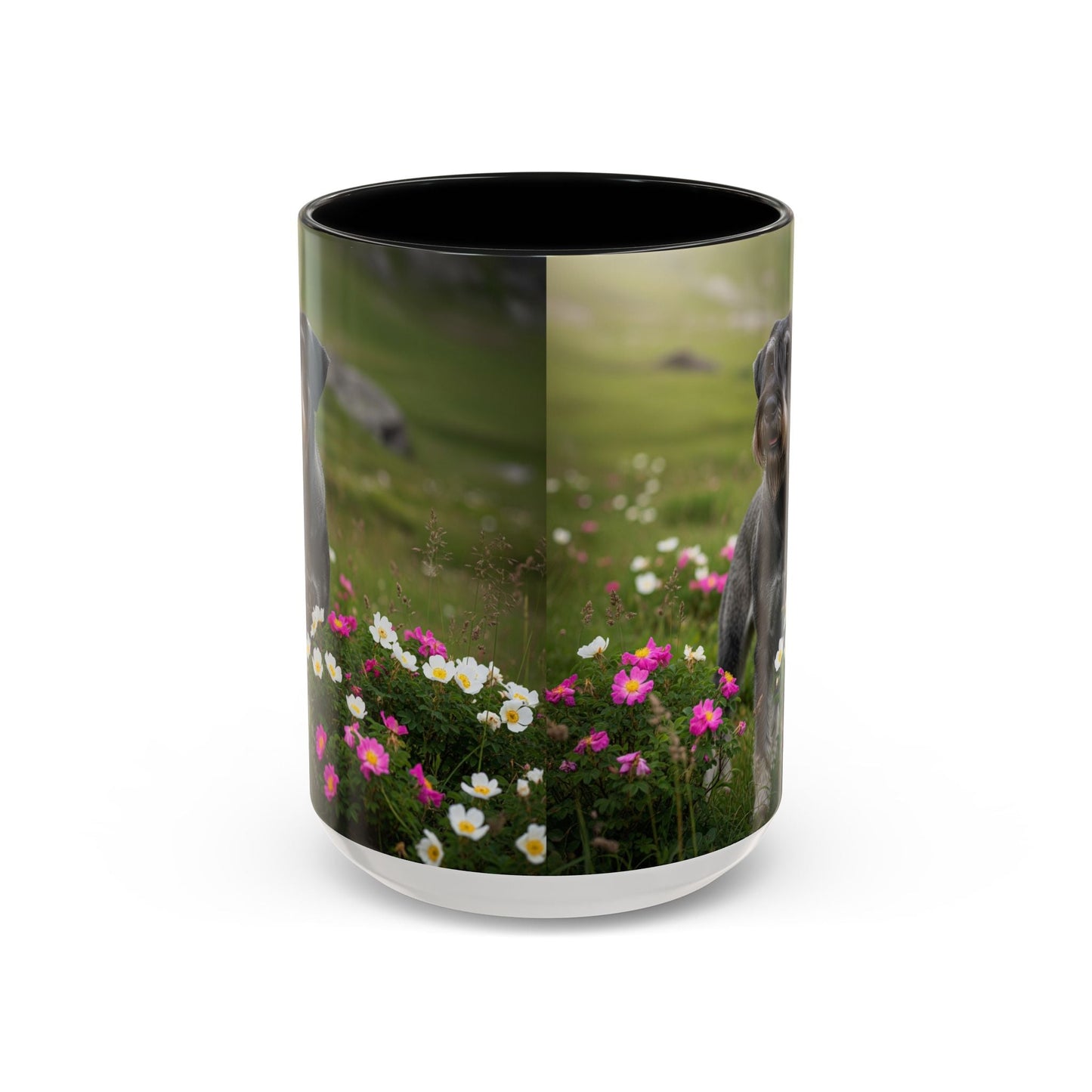 Keramiktasse mit Hunderassen-Motiv – 11 oz & 15 oz