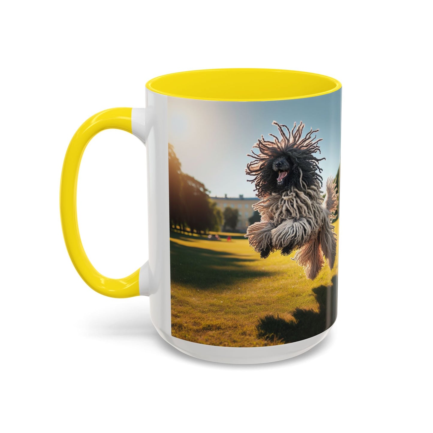 Keramiktasse mit Hunderassen-Motiv – 11 oz & 15 oz