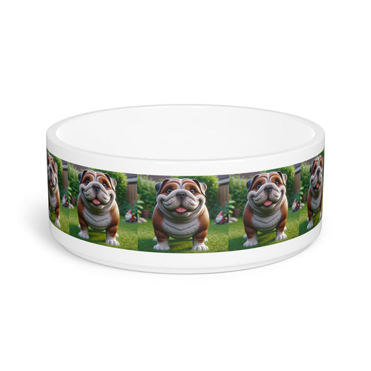 Ceramic Pet Bowl – 16 oz Dog Feeding Bowl