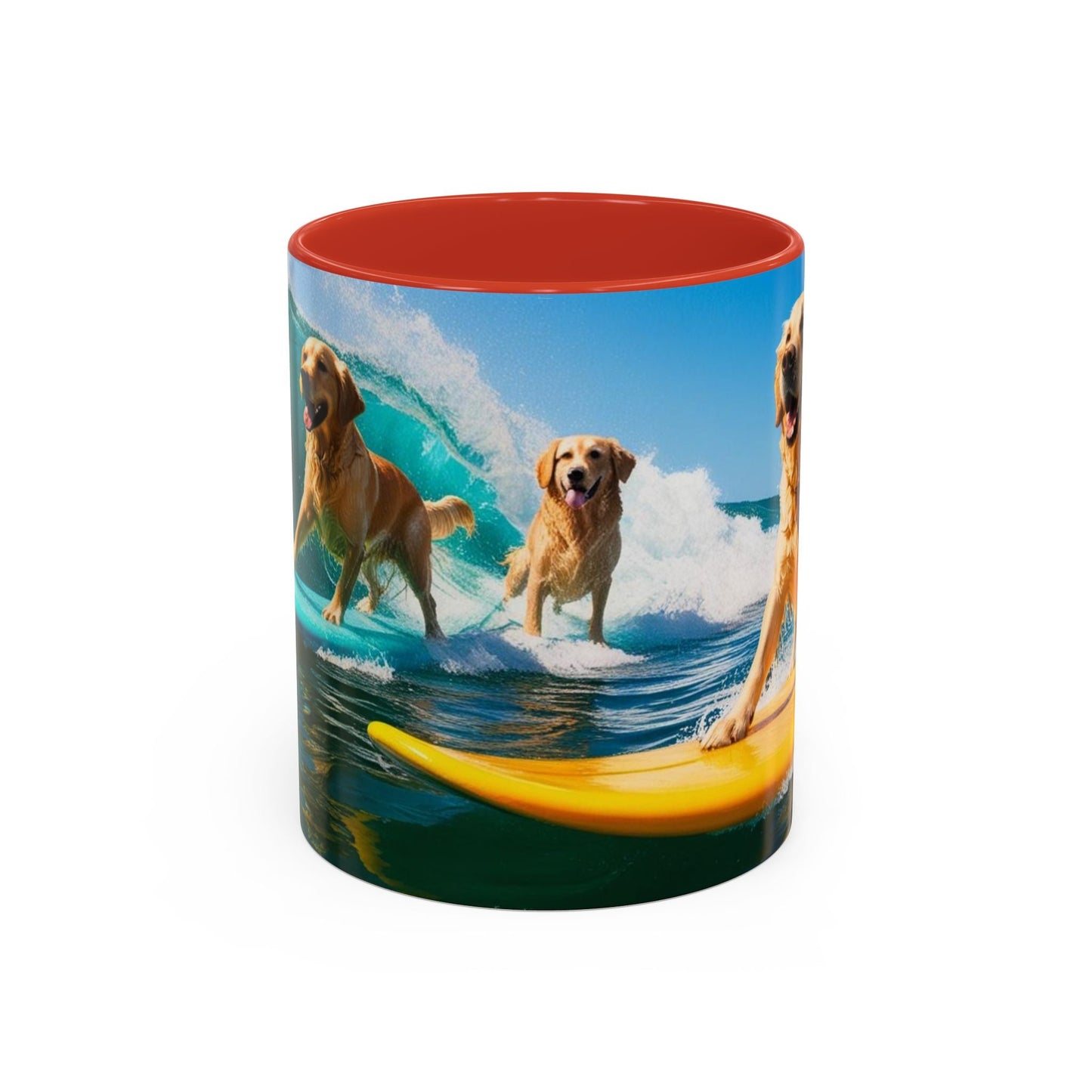 Keramiktasse mit Hunderassen-Motiv – 11 oz & 15 oz