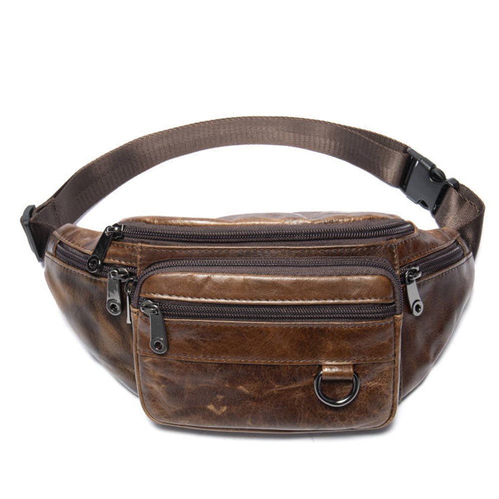 Multifunctional Mens ShoulderCrossbody Waist Bag