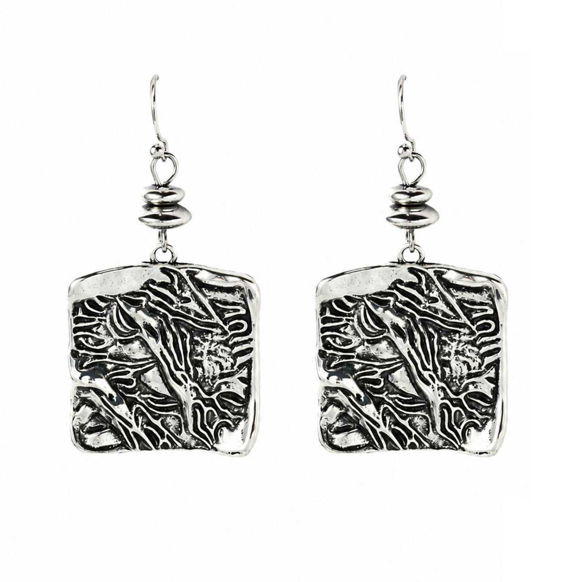 Vintage Square Earrings For Women