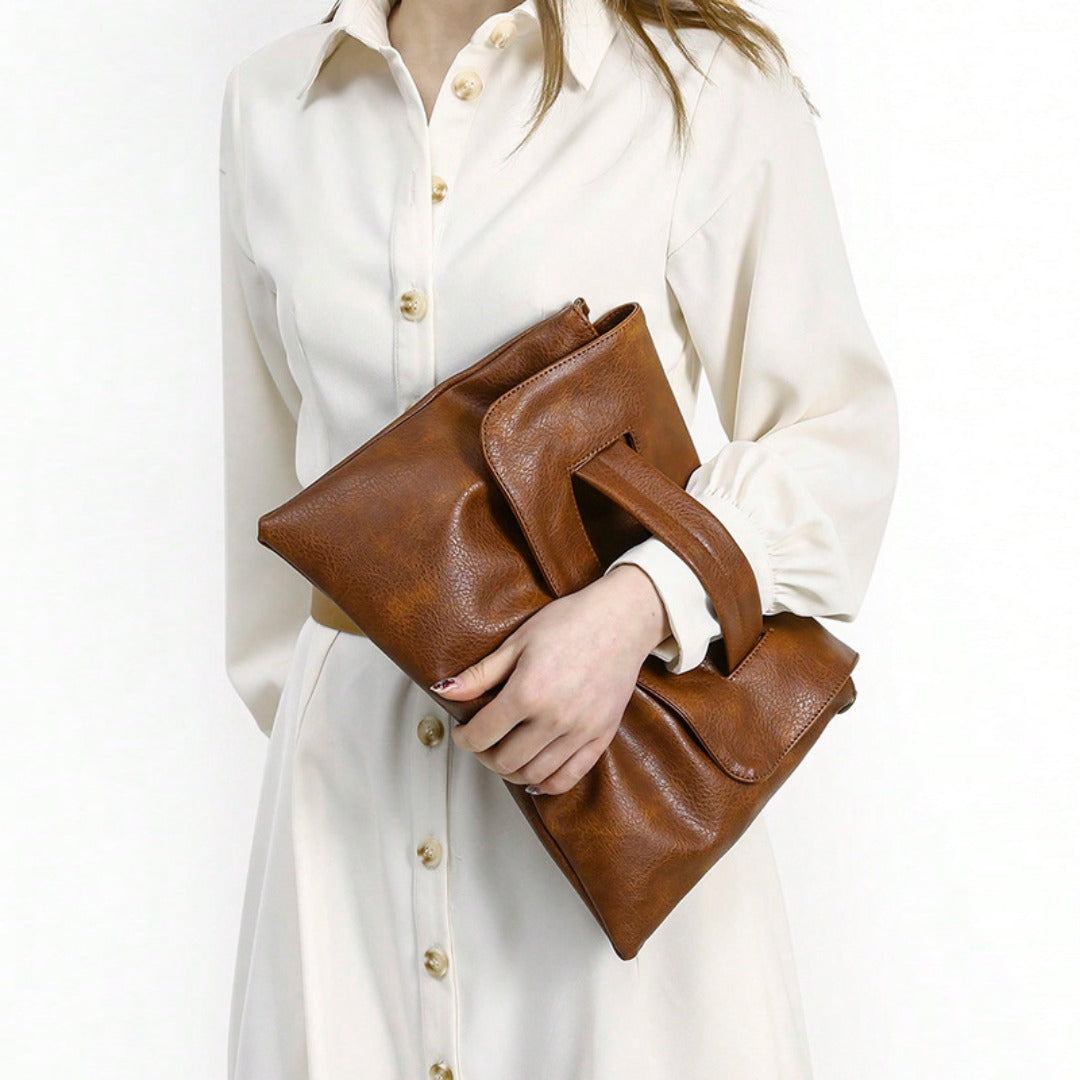 Large capacity clutch purse evening  envelope bag