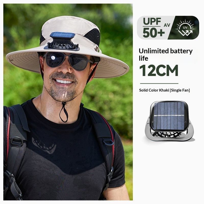 Spray Fan Hat Cooling Sunshade Fisherman Hat