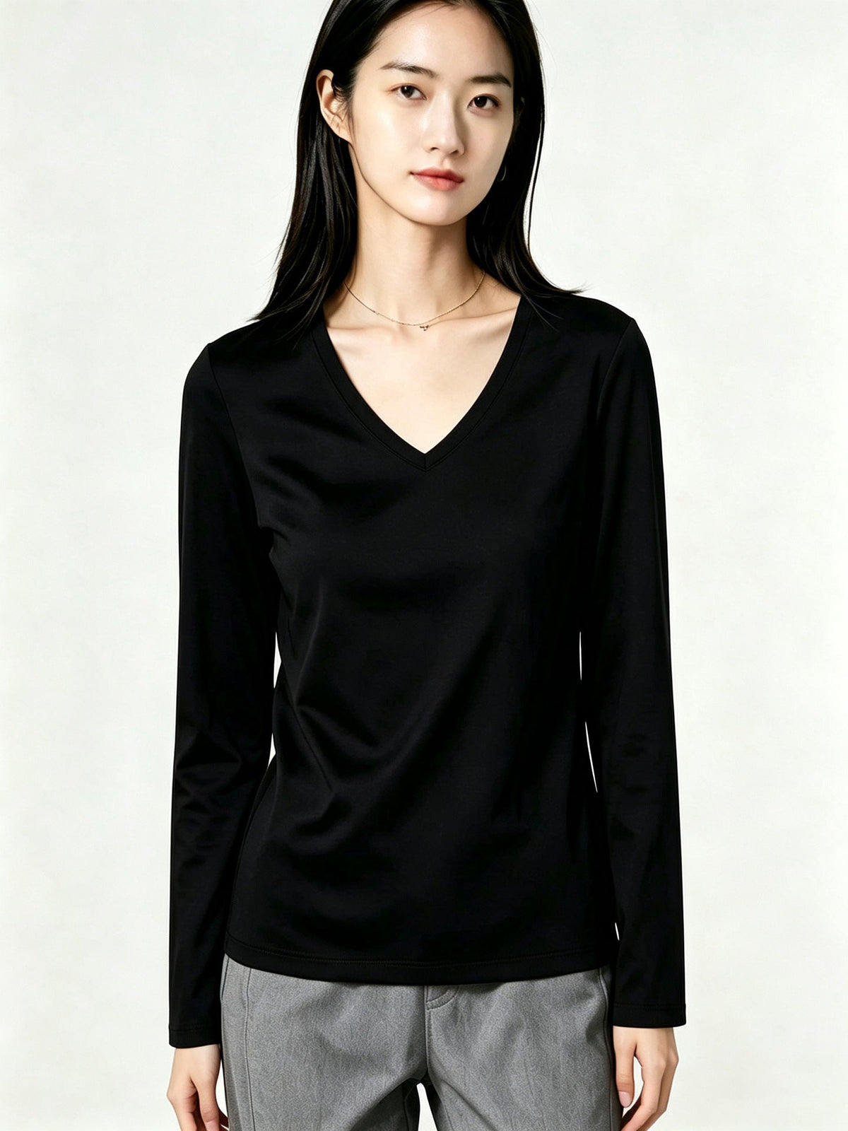 Womens Long-sleeve T-shirt Womens Thermal Base Layer For Fitness And Running