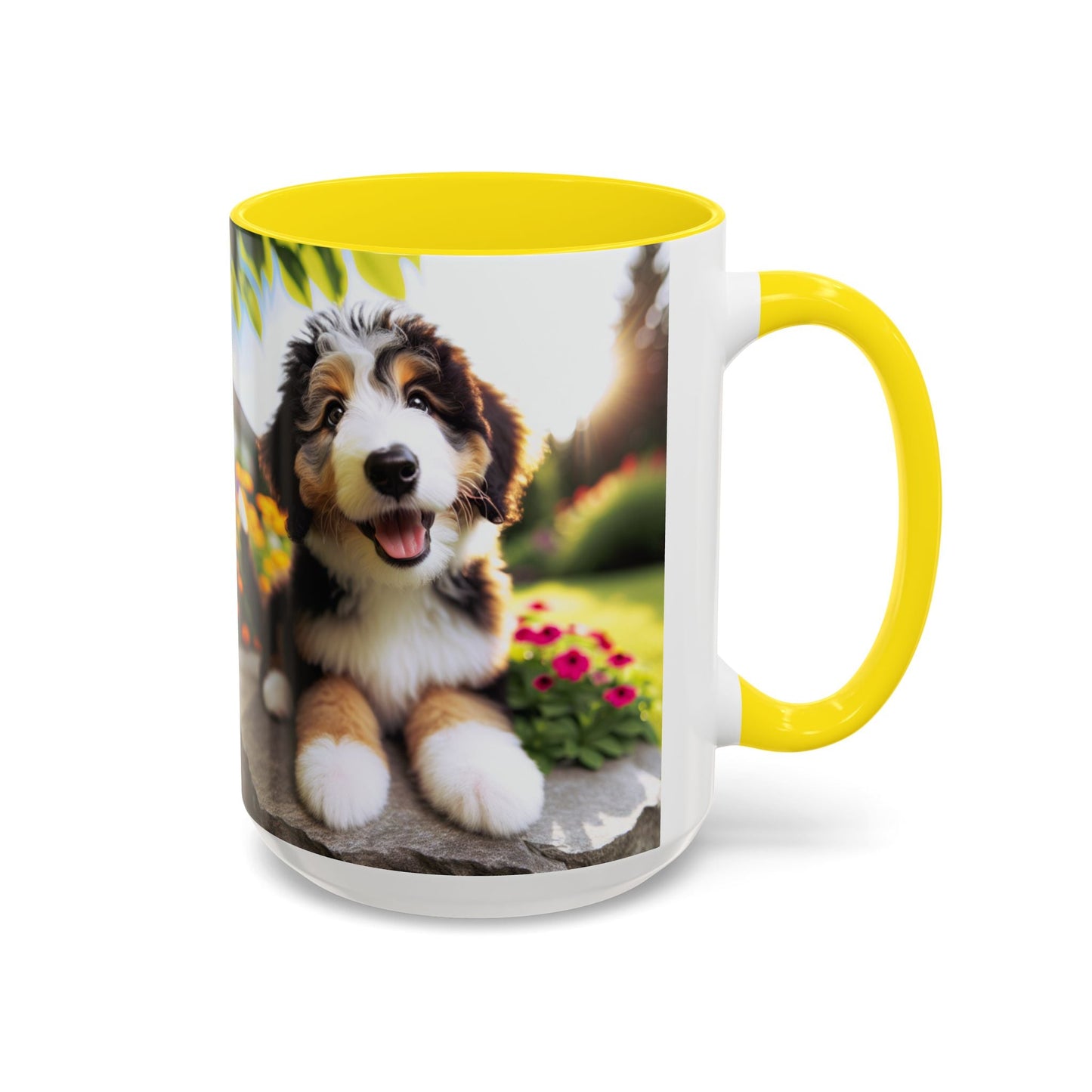Keramiktasse mit Hunderassen-Motiv – 11 oz & 15 oz