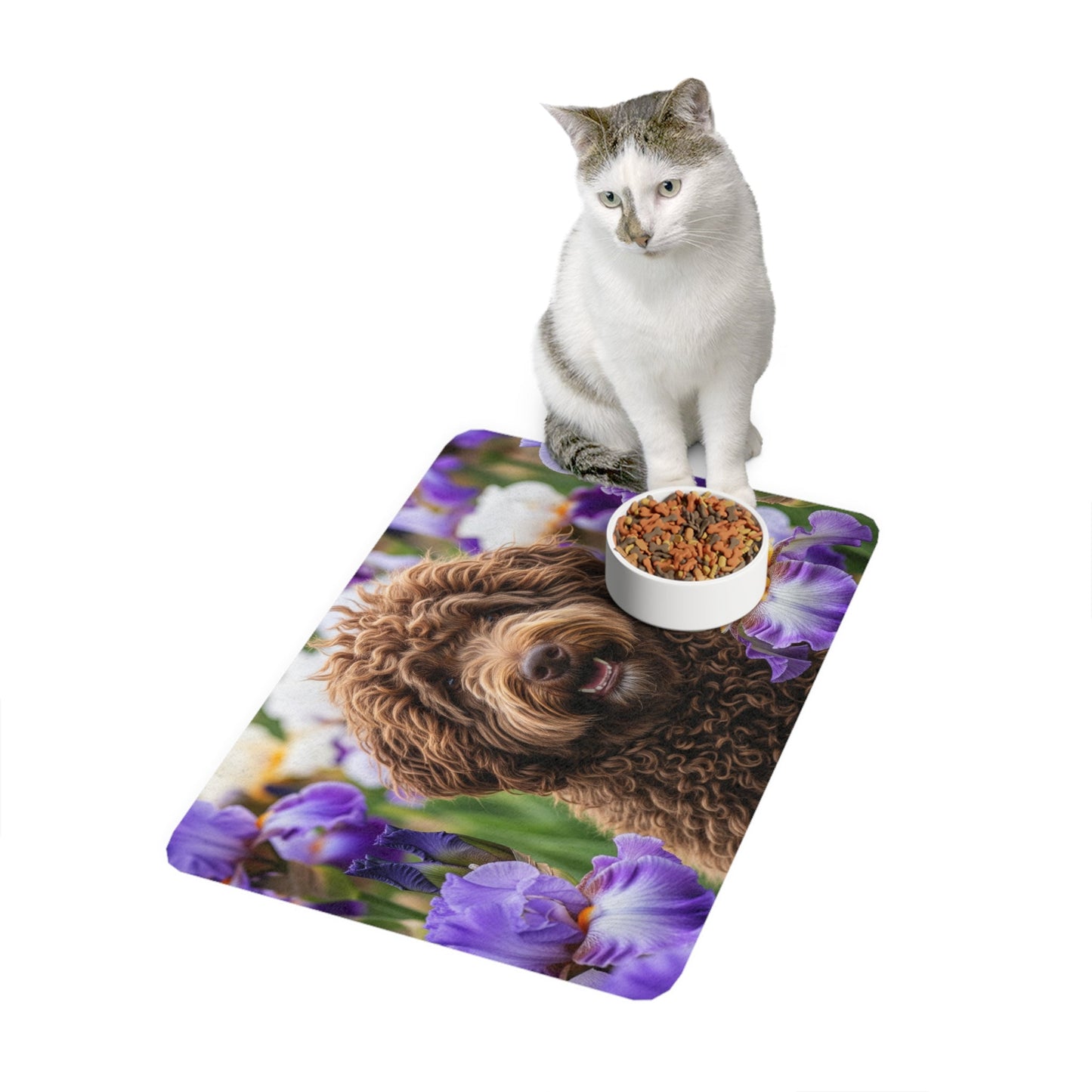 Non-Slip Pet Food Mat – Waterproof Feeding Mat for Dogs