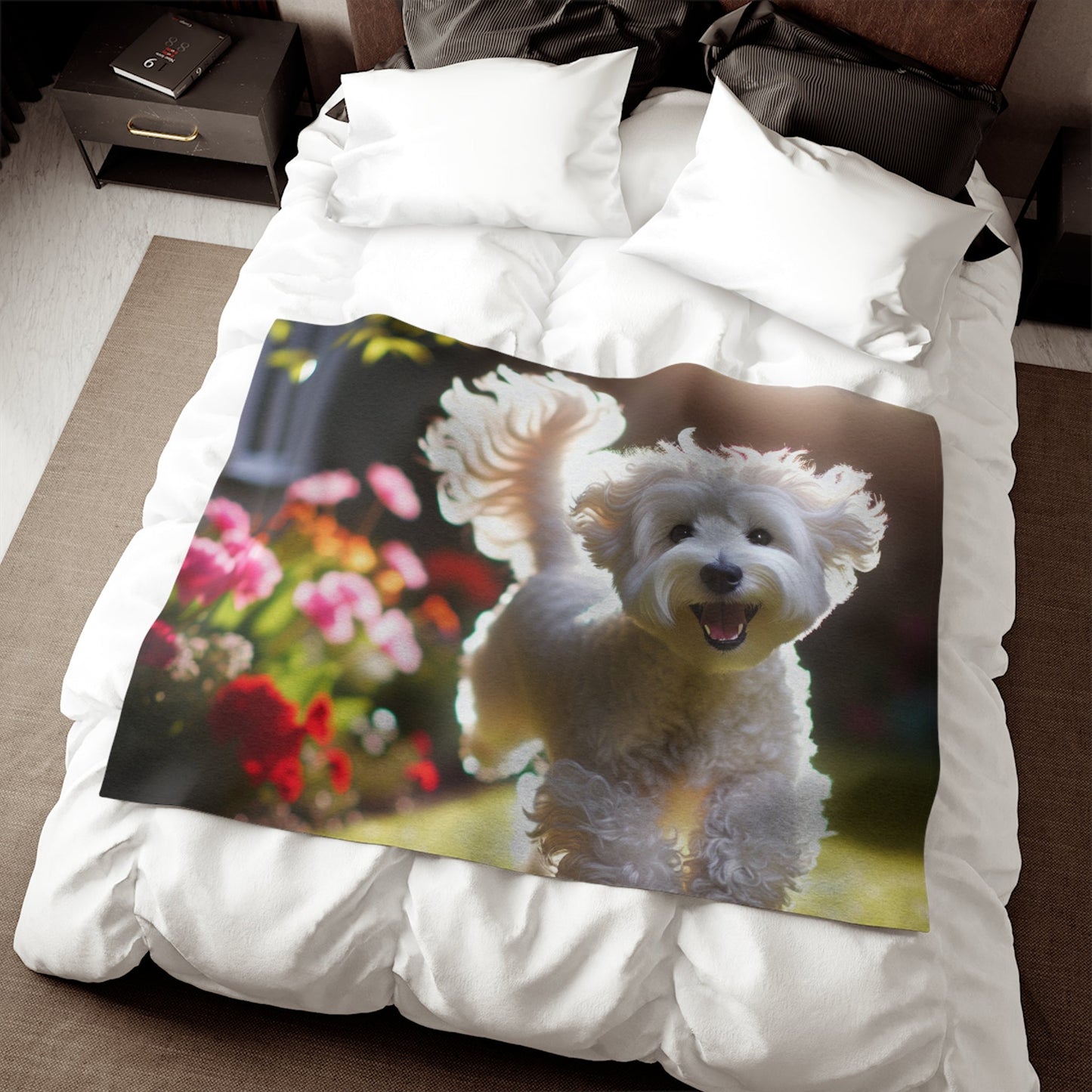 Sweatshirt Blanket – Plush Fleece Throw, 2 Size Options