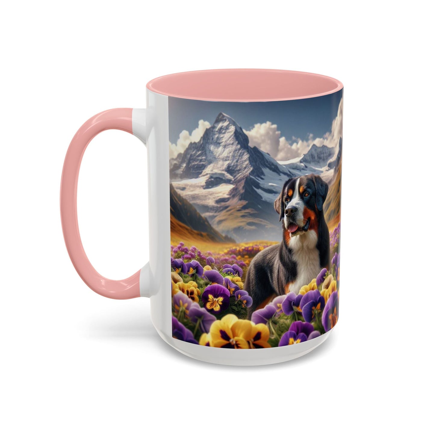 Keramiktasse mit Hunderassen-Motiv – 11 oz & 15 oz