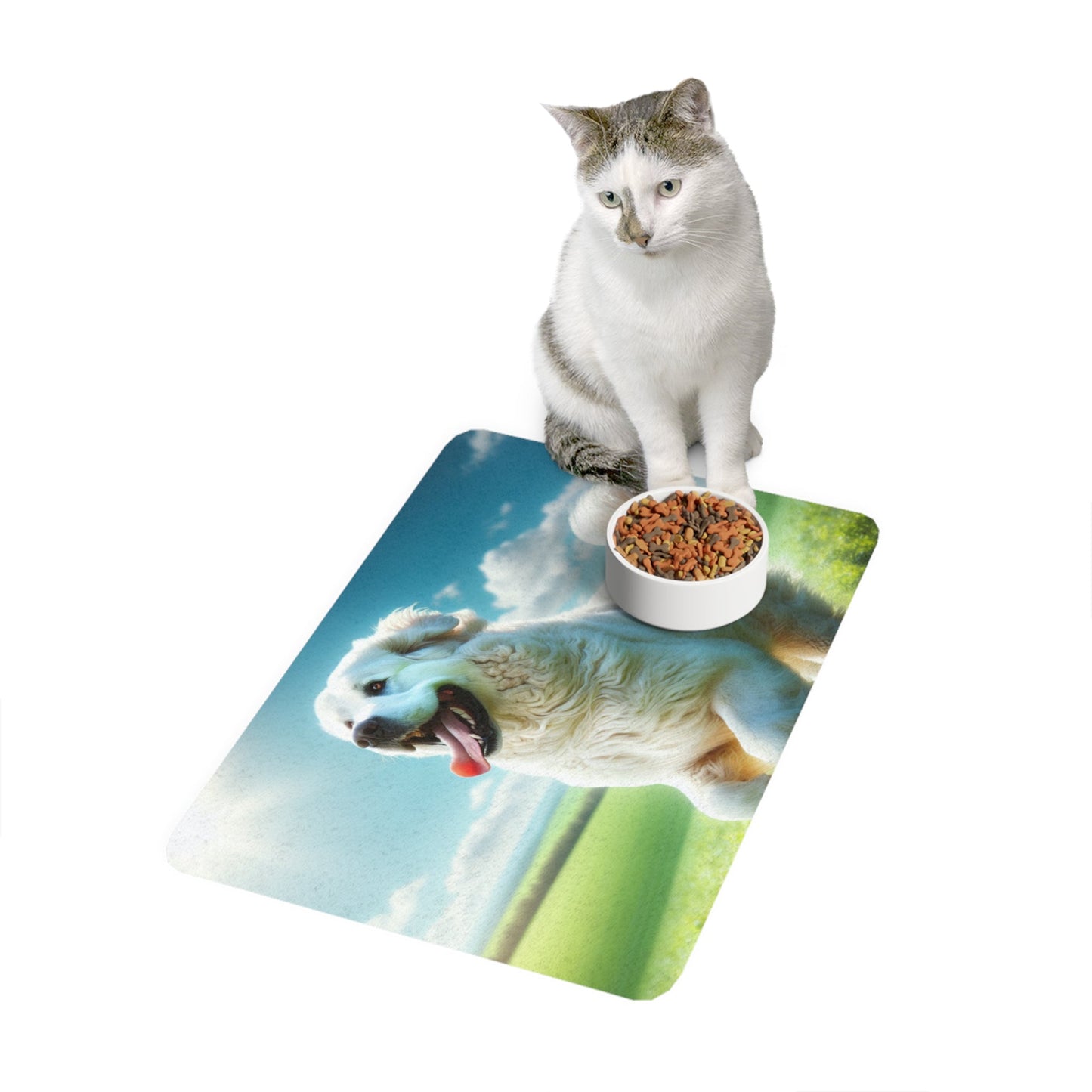 Non-Slip Pet Food Mat – Waterproof Feeding Mat for Dogs
