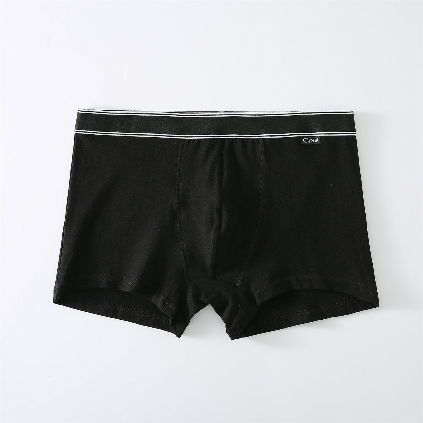 Cotton Mid-rise Boxer Briefs Breathable Men's Underpants
