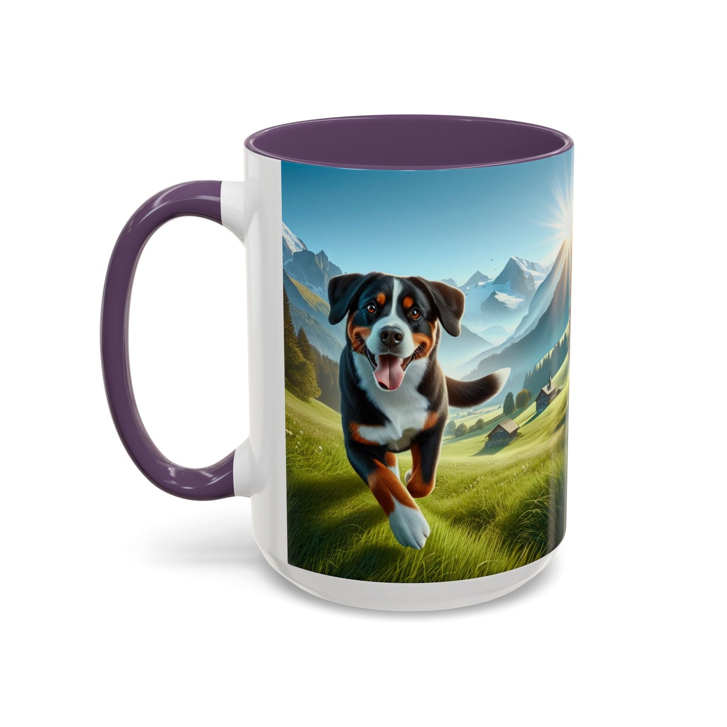 Keramiktasse mit Hunderassen-Motiv – 11 oz & 15 oz
