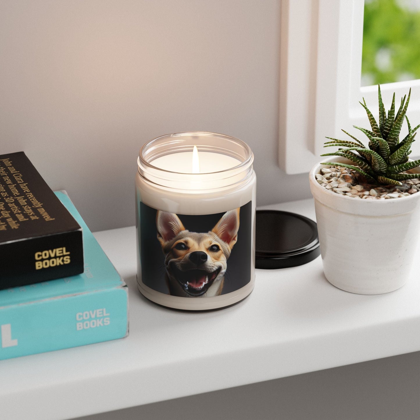 Bougie en cire de soja – Bougie parfumée en pot