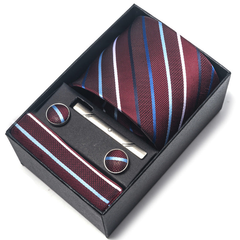 Direct-supply Mens Polyester Yarn-dyed Jacquard Formal Tie