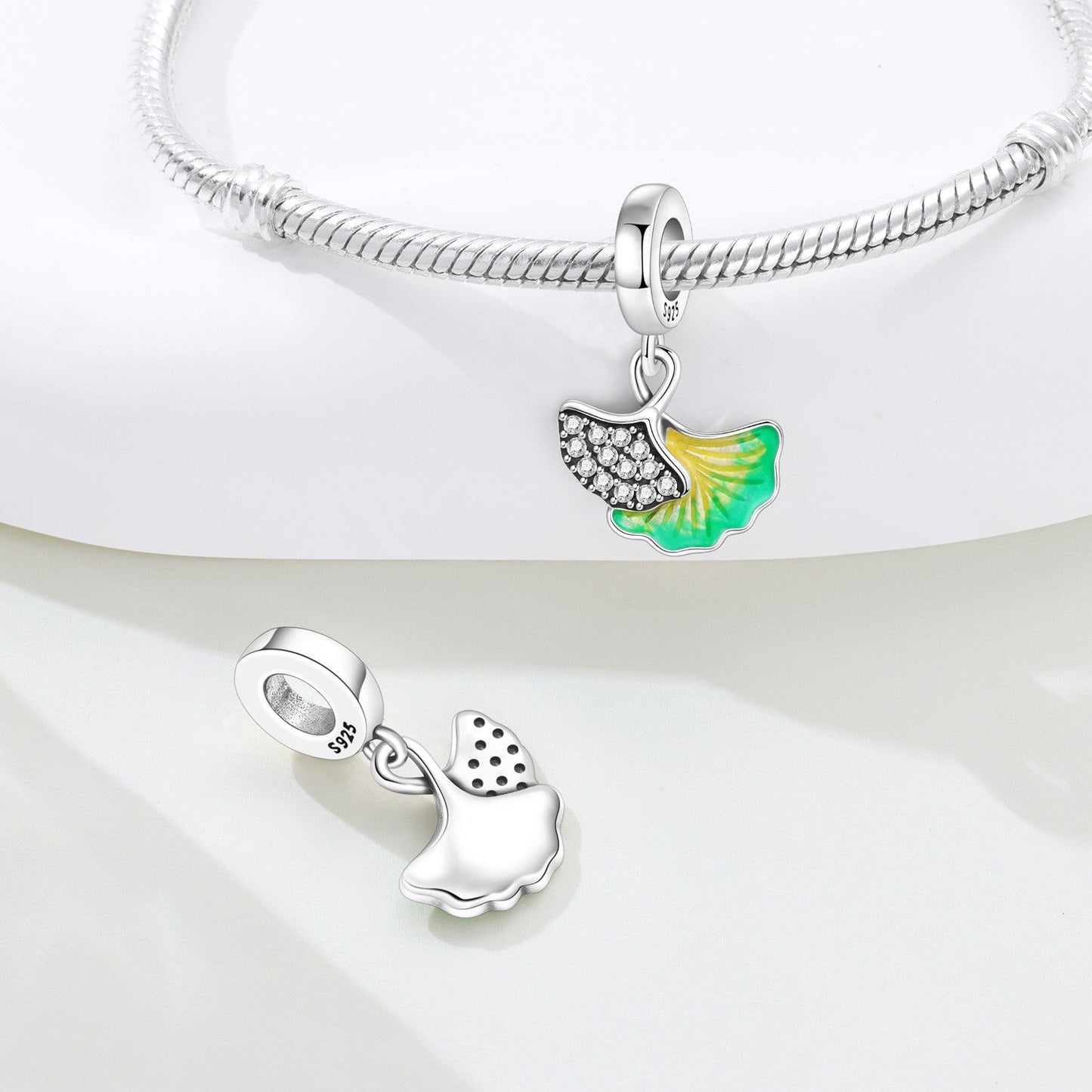 Lily Of The Valley Iris And Spinning Flower DIY Bracelet Pendant Accessories