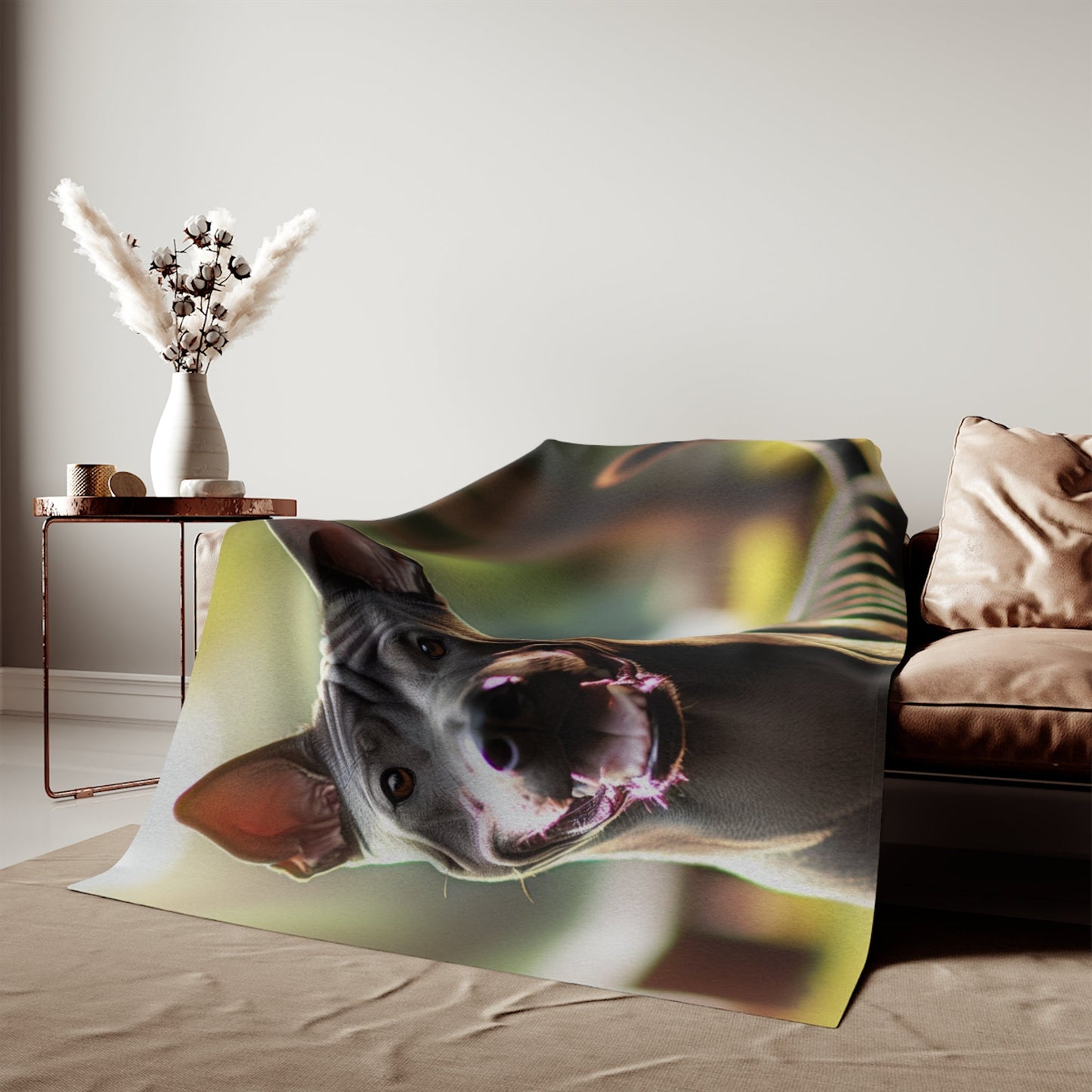 Sweatshirt Blanket – Plush Fleece Throw, 2 Size Options