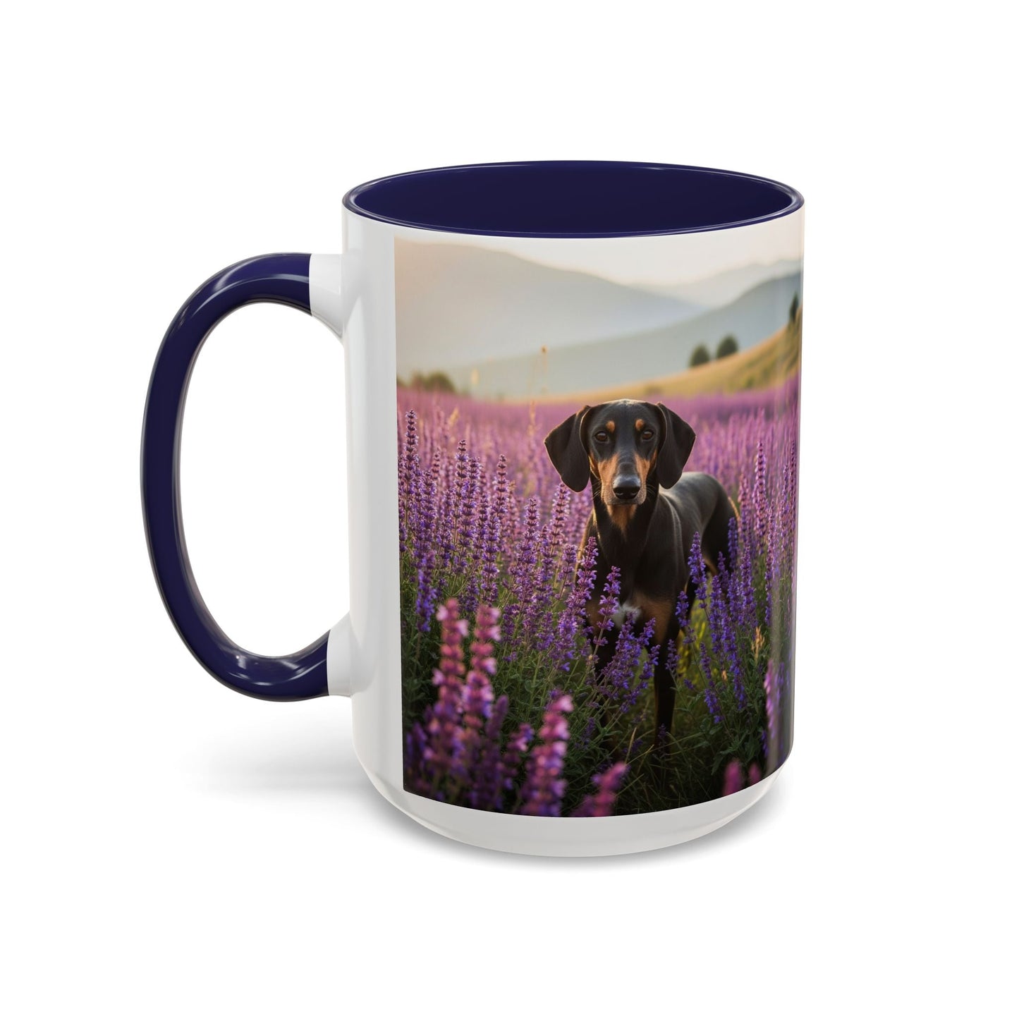 Keramiktasse mit Hunderassen-Motiv – 325 ml & 440 ml