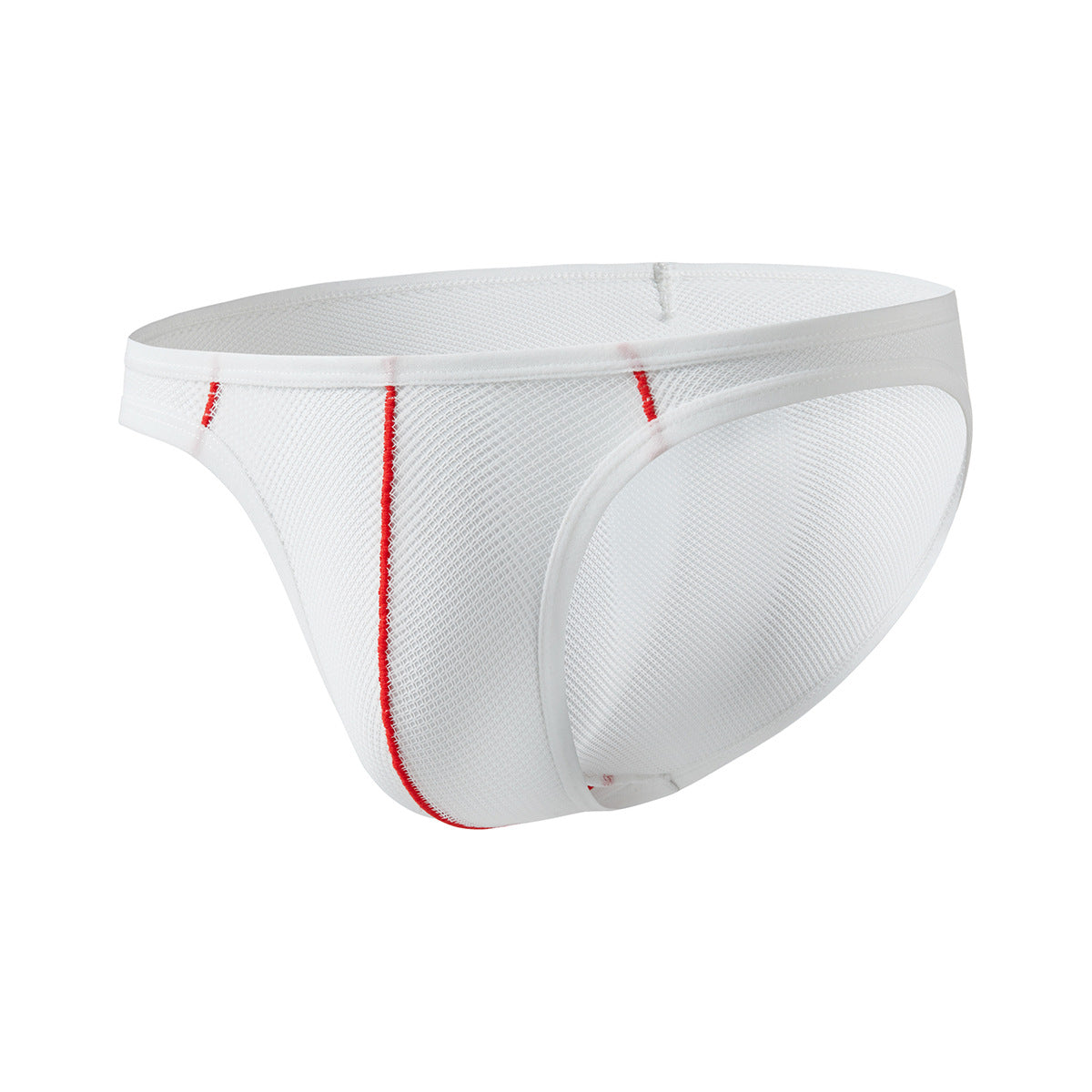 Men's Mesh Sexy Low Waist Transparent Ice Silk Thin