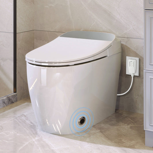 Intelligent Smart Toilet with Heated Seat – Automatic Flush, Foot Sensor & Night Light